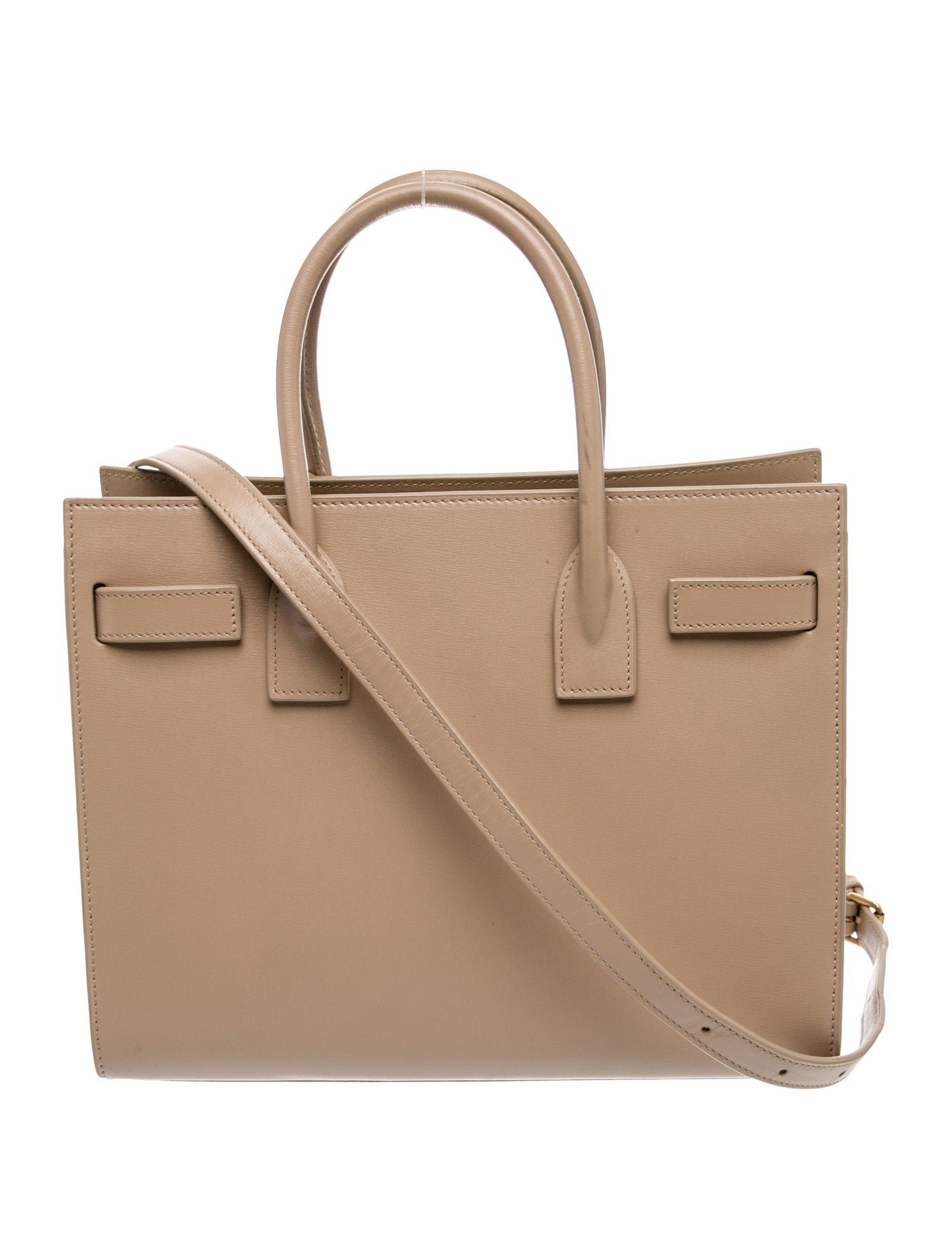 Saint Laurent Leather Sac De Jour